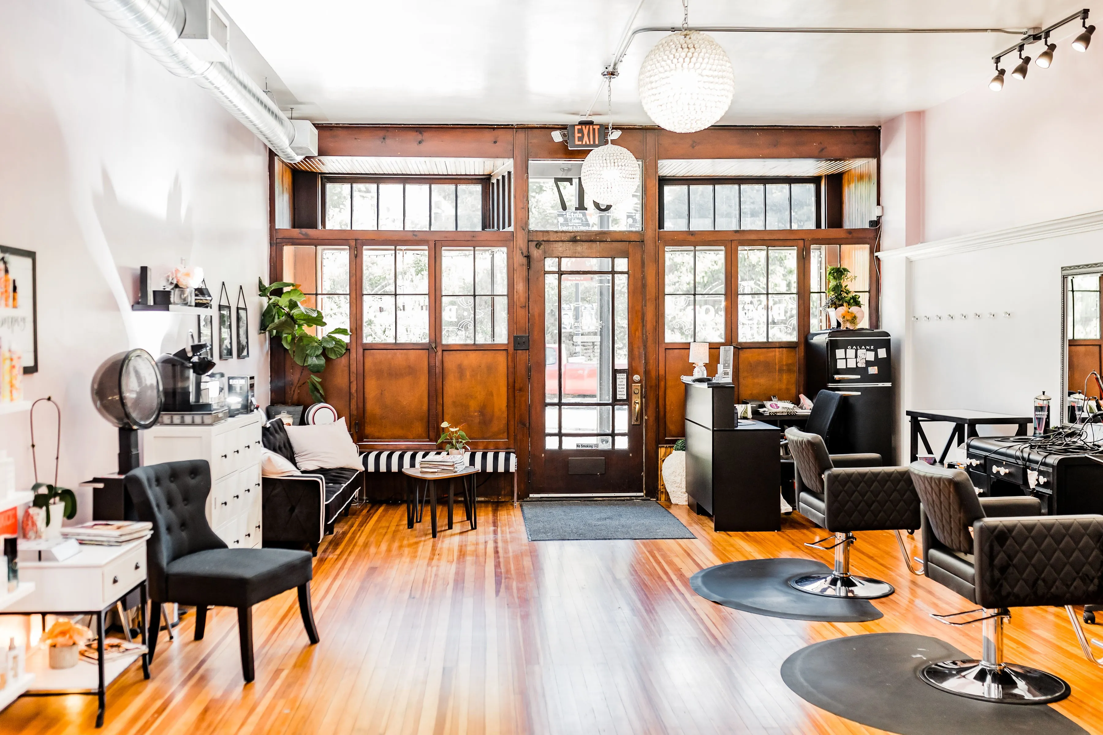 Inside B.Parlor Salon in Pittsburgh